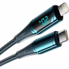 Дата кабель USB-C to Lightning 2.0m 20W Digital Display blue Essager (EXCTL-YDA03) - Image 3