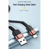 Дата кабель USB 2.0 AM to Lightning 2.0m 2.4A black Essager (EXCL-XCA01) - Image 3
