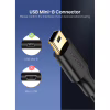 Дата кабель USB 2.0 AM to Mini 5P 1.5m US132 black Ugreen (10385) - Image 4