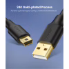 Дата кабель USB 2.0 AM to Mini 5P 2.0m US132 black Ugreen (30472) - Image 3