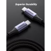 Дата кабель USB-C to USB-C 1.0m 240W US535 space gray Ugreen (15311) - Image 5
