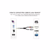 Кабель мультимедийный 3.5mm M to 2xRCA M 2.0m AV116 black Ugreen (10584) - Image 4