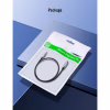 Кабель мультимедийный 3.5mm M to 3.5mm F 1.0m AV118 gray Ugreen (10592) - Image 10