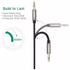 Кабель мультимедийный 3.5mm M to 3.5mm M 1.0m AV119 black Ugreen (10733) - Image 3