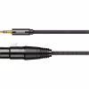 Кабель мультимедійний 3.5mm M to XLR F 2.0m AV182 black Ugreen (20244) - Image 2
