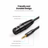 Кабель мультимедійний 3.5mm M to XLR F 2.0m AV182 black Ugreen (20244) - Image 10