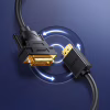 Кабель мультимедійний HDMI M to DVI M 1.0m HD106 black Ugreen (30116) - Image 3