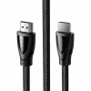 Кабель мультимедійний HDMI M to HDMI M 2.0m braided HD140 black Ugreen (80403) - Image 2