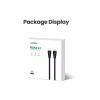 Кабель мультимедийный HDMI M to HDMI M 2.0m braided HD140 black Ugreen (80403) - Image 6