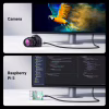 Кабель мультимедийный HDMI M to HDMI micro M 2.0m V2.1 8K60Hz HD164 black Ugreen (15517) - Image 5