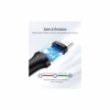 Дата кабель USB 2.0 AM to USB-C 0.25m 3A US287 black Ugreen (60114) - Image 4