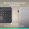 Клавиатура Logitech Slim Solar+ for Business Wireless/Bluetooth Graphite (920-013779) - Image 5