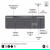 Клавиатура Logitech Slim Solar+ for Business Wireless/Bluetooth Graphite (920-013779) - Image 6