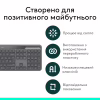 Клавиатура Logitech Slim Solar+ for Business Wireless/Bluetooth Graphite (920-013779) - Image 9
