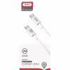 Дата кабель USB-C to USB-C 2.0m 100W white XO (CB-Q100-2CC) - Image 2