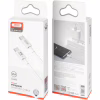 Дата кабель USB-C to USB-C 2.0m 100W white XO (CB-Q100-2CC) - Image 3