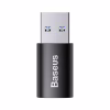 Переходник USB 3.1 M to USB-C F black Baseus (ZJJQ000101) - Image 3
