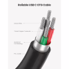 Переходник OTG USB 3.0 AF to USB-C US154 black Ugreen (30701) - Image 7