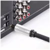 Кабель мультимедійний Optical Toslink 1.5m AV108 black Ugreen (10542) - Image 5