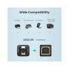 Кабель для принтера USB 2.0 AM/BM 2.0m black Ugreen (20847) - Image 4