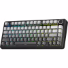 Клавиатура Aula F75 Gasket Reaper Switch Hot-Swap RGB Bluetooth/Wireless/USB UA Black/Grey (6948391209913) - Image 3
