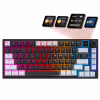 Клавіатура GamePro Asgard Valhalla Pro MK160B-D-Pro Rainy Switch Wireless/Bluetooth/USB UA Black (MK160B-D-Pro) - Image 2