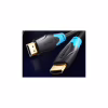 Кабель мультимедійний HDMI M to HDMI M 0.75m V2.0 4K60Hz black Vention (AACBE) - Image 2