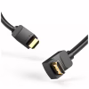 Кабель мультимедийный HDMI M to HDMI M 1.0m 4K60Hz 90° corner black Vention (AAQBF) - Image 4