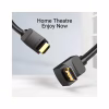 Кабель мультимедийный HDMI M to HDMI M 1.0m 4K60Hz 90° corner black Vention (AAQBF) - Image 10
