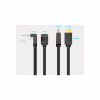 Кабель мультимедийный HDMI M to HDMI M 1.5m 4K60Hz 90° corner black Vention (AAQBG) - Image 4