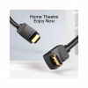 Кабель мультимедійний HDMI M to HDMI M 3.0m 4K60Hz 90° corner black Vention (AAQBI) - Image 10