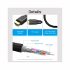 Кабель мультимедійний HDMI M to HDMI M 1.0m 8K60Hz cotton braided black Vention (AAUBF) - Image 3