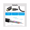 Кабель мультимедійний HDMI M to HDMI M 5.0m 8K60Hz cotton braided black Vention (AAUBJ) - Image 6