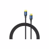 Кабель мультимедийный HDMI M to HDMI M 1.5m 8K60Hz cotton braided blue Vention (ALGLG) - Image 2