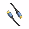 Кабель мультимедійний HDMI M to HDMI M 2.0m 8K60Hz cotton braided blue Vention (ALGLH) - Image 2