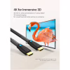 Кабель мультимедійний HDMI M to HDMI M 1.0m 4K60Hz cotton braided black zinc alloy Vention (ALMBF) - Image 8