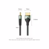 Кабель мультимедийный HDMI M to HDMI M 1.5m 8K60Hz ultra thin cotton braided green Vention (ALOGG) - Image 2