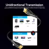 Кабель мультимедійний HDMI M to HDMI M 80.0m 4K60Hz fiber optic black Vention (ALSBAF) - Image 10