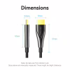 Кабель мультимедійний HDMI M to HDMI M 80.0m 4K60Hz fiber optic black Vention (ALSBAF) - Image 12