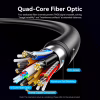 Кабель мультимедийный HDMI M to HDMI M 70.0m 4K60Hz fiber optic black Vention (ALSBAX) - Image 5