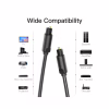 Кабель мультимедийный Optical Toslink 1.5m black Vention (BAEBG) - Image 4