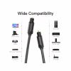 Кабель мультимедійний Optical Toslink 2.0m black Vention (BAEBH) - Image 4