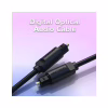 Кабель мультимедійний Optical Toslink 2.0m black Vention (BAEBH) - Image 9