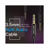Кабель мультимедійний 3.5mm M to 3.5mm M 1.0m fabric black Vention (BAGBF) - Image 5