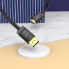 Кабель мультимедійний DisplayPort M to HDMI M 1.5m 1080p60Hz black Vention (HADBG) - Image 2
