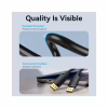 Кабель мультимедійний DisplayPort M to DisplayPort M 1.0m 4K60Hz black Vention (HAKBF) - Image 6