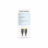 Кабель мультимедійний DisplayPort M to DisplayPort M 1.0m 8K60Hz black Vention (HCCBF) - Image 4