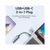 Перехідник USB-C + USB-A to HDMI M 0.1m video capture gray Vention (ACWHA) - Image 2