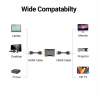 Переходник HDMI F to HDMI F black Vention (AIRB0) - Image 7
