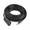 Дата кабель USB 2.0 AM to AF 10.0m Active black Ugreen (10321) - Image 4